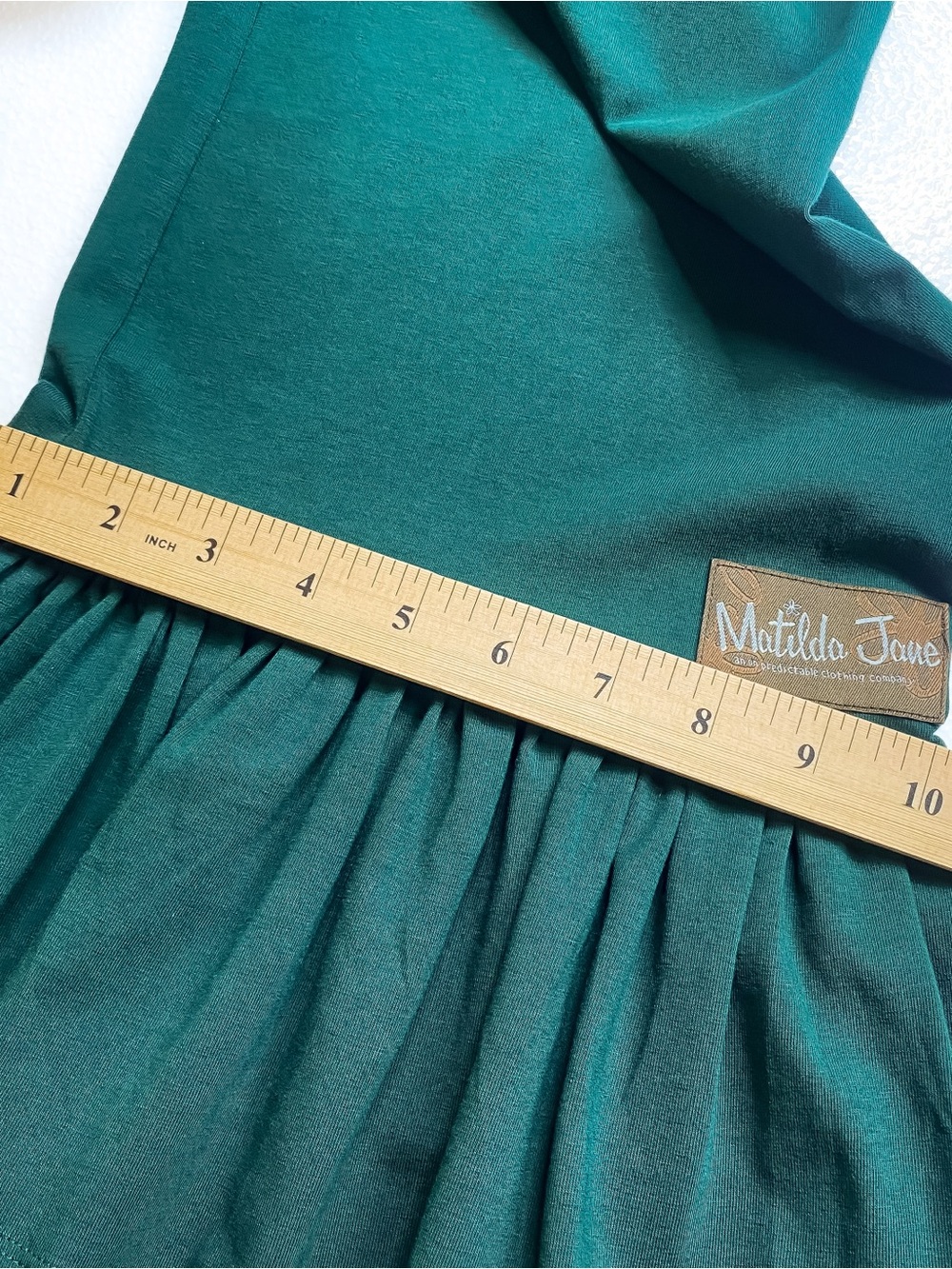 Matilda Jane Women’s Emerald Big Ruffles Pants with Button Details - Picture 7 of 9